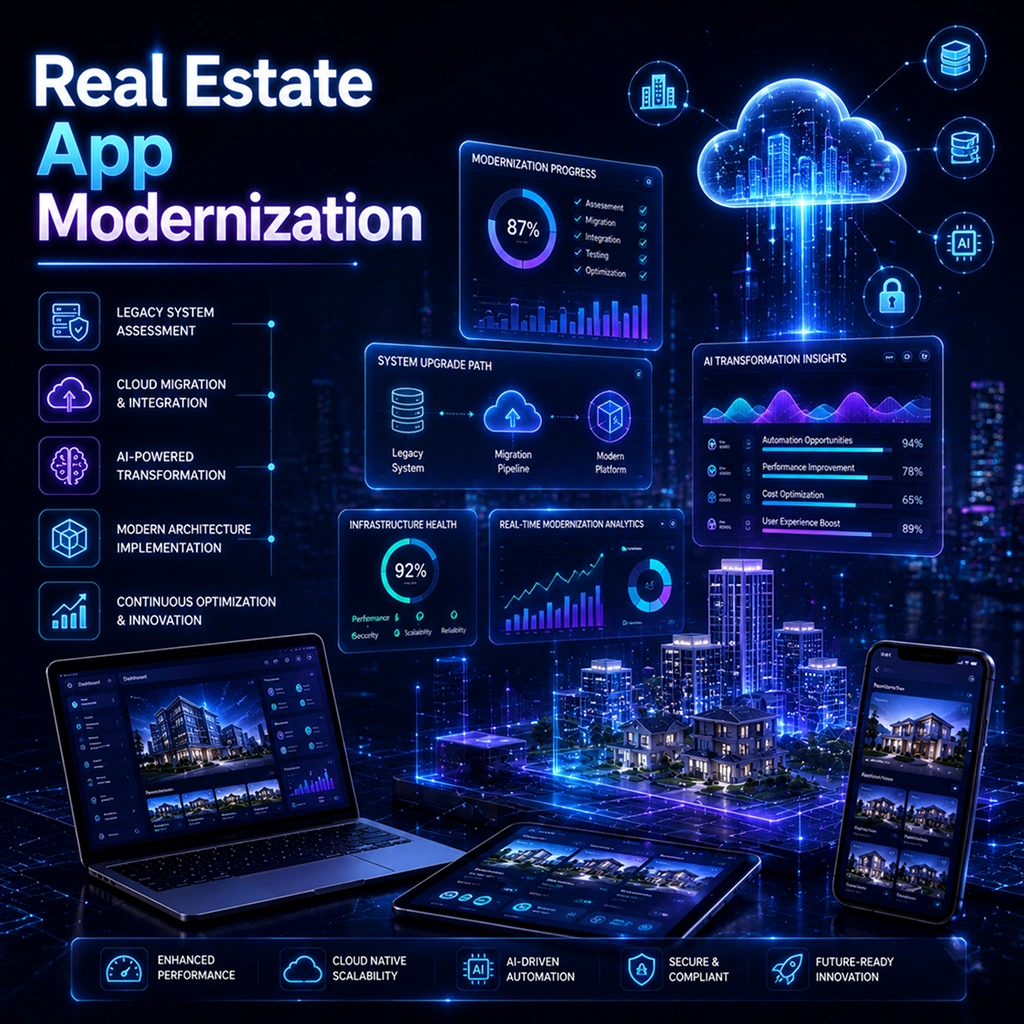 Real Estate App Modernization Solutions